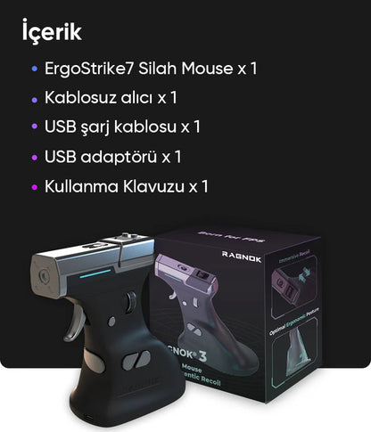 Ragnok TR™ 3.0 Gun Mouse